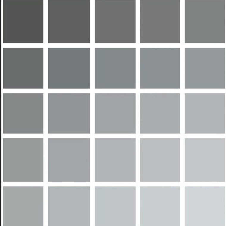 Grays + Silver + Black