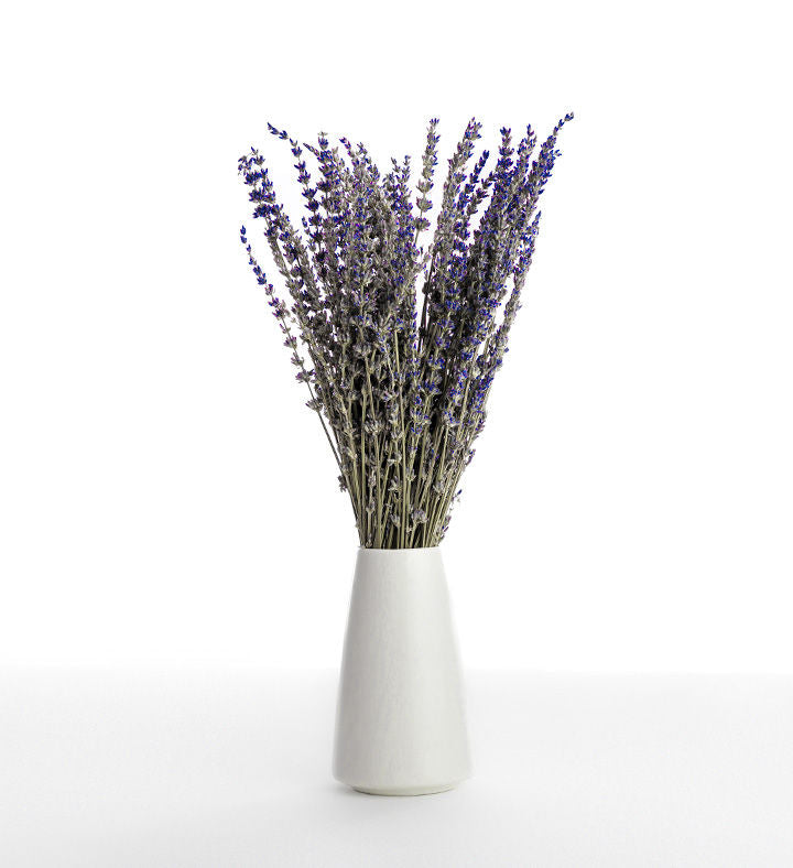 The Lavender Bouquet with Vase