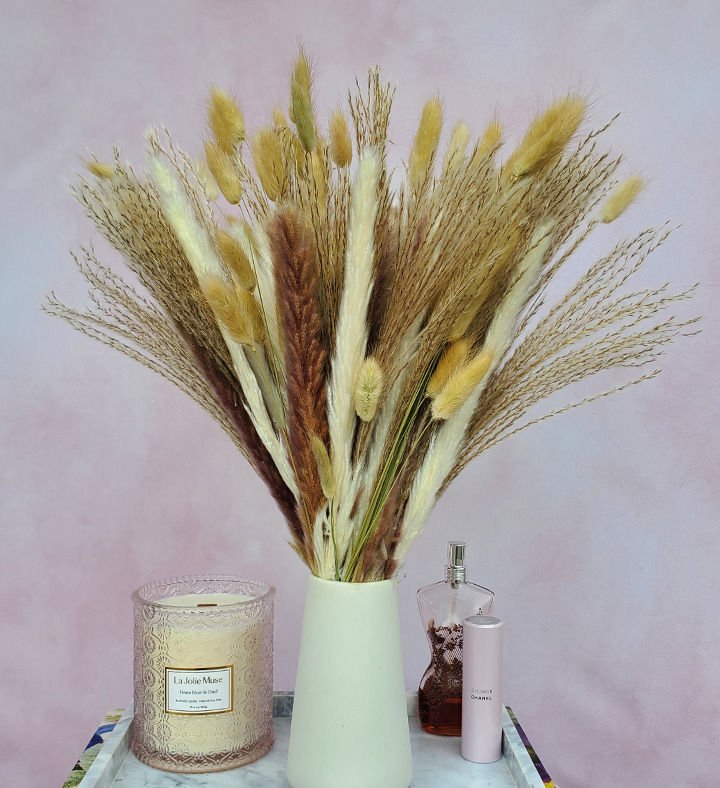 Pampas Bouquet - BLOOMINGFUL.COM - wedding, event, decor, gift, bouquet, arrangement, bridal, garland, fresh dried preserved artificial silk, birthday housewarming foliage