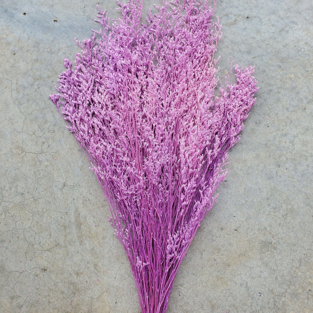 Preserved Caspia Limonium - Lavender, Light Purple (028) - BLOOMINGFUL.COM - wedding, event, decor, gift, bouquet, arrangement, bridal, garland, fresh dried preserved artificial silk, birthday housewarming foliage