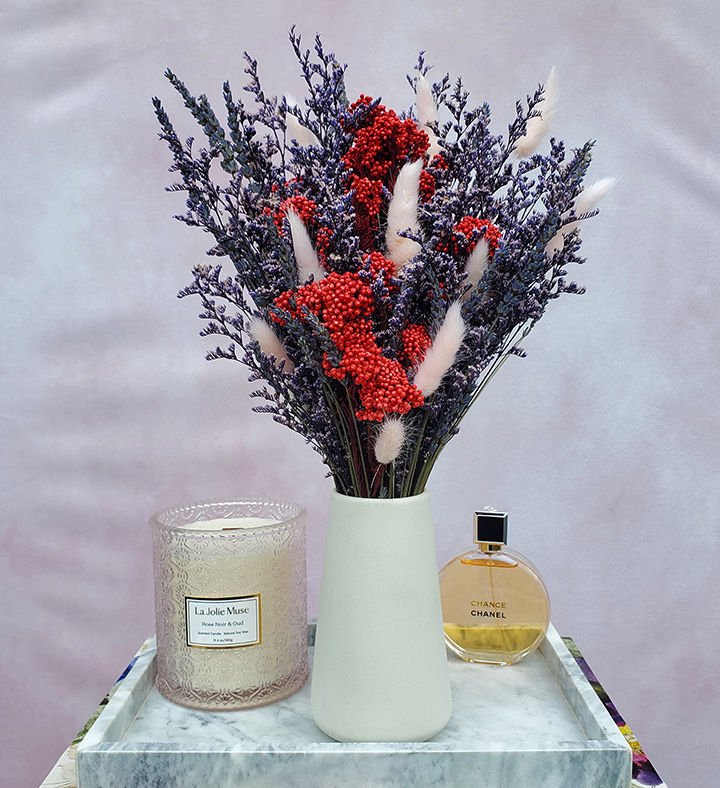 The Amethyst - BLOOMINGFUL.COM - wedding, event, decor, gift, bouquet, arrangement, bridal, garland, fresh dried preserved artificial silk, birthday housewarming foliage