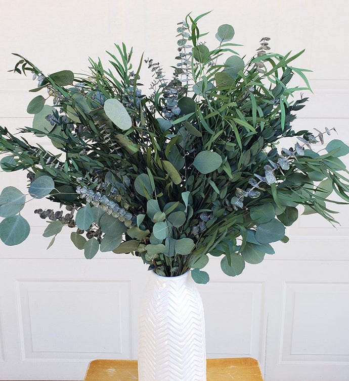 Preserved Eucalyptus Bouquet™, Assorted [Green] - BLOOMINGFUL - wedding, event, decor, gift, bouquet, arrangement, bridal, garland, fresh dried preserved artificial silk, birthday housewarming foliage