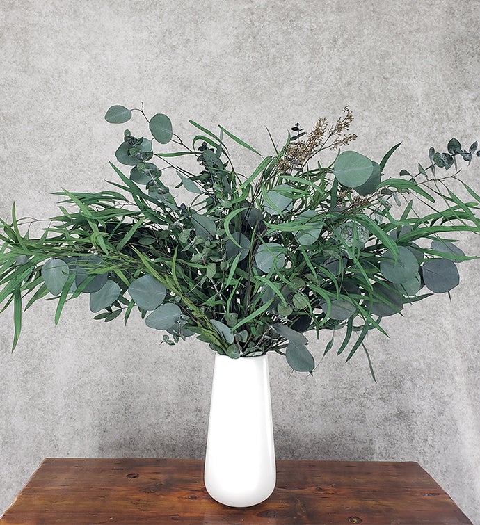 Preserved Eucalyptus Bouquet™, Assorted [Green] - BLOOMINGFUL - wedding, event, decor, gift, bouquet, arrangement, bridal, garland, fresh dried preserved artificial silk, birthday housewarming foliage