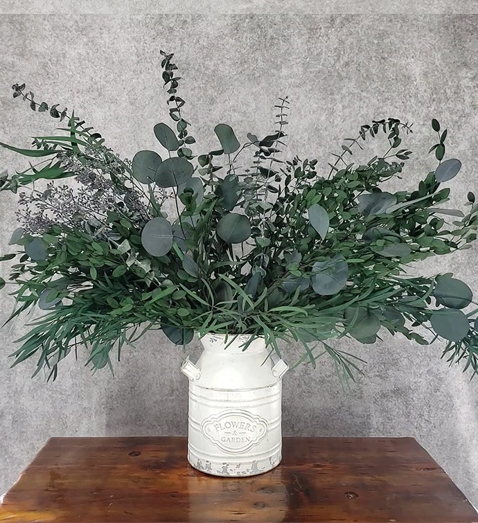 Preserved Eucalyptus Bouquet™, Assorted [Green] - BLOOMINGFUL - wedding, event, decor, gift, bouquet, arrangement, bridal, garland, fresh dried preserved artificial silk, birthday housewarming foliage