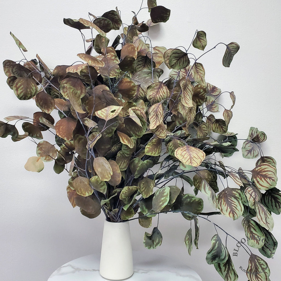 Preserved Silver Dollar Eucalyptus - Autumn - BLOOMINGFUL.COM - wedding, event, decor, gift, bouquet, arrangement, bridal, garland, fresh dried preserved artificial silk, birthday housewarming foliage