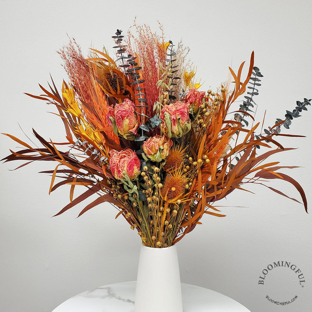 The Terracotta - BLOOMINGFUL.COM - wedding, event, decor, gift, bouquet, arrangement, bridal, garland, fresh dried preserved artificial silk, birthday housewarming foliage